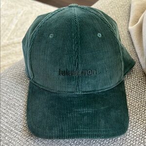lululemon athletica green/teal Corduroy Hat